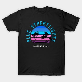 Blue Streetlights Band Logo T-Shirt